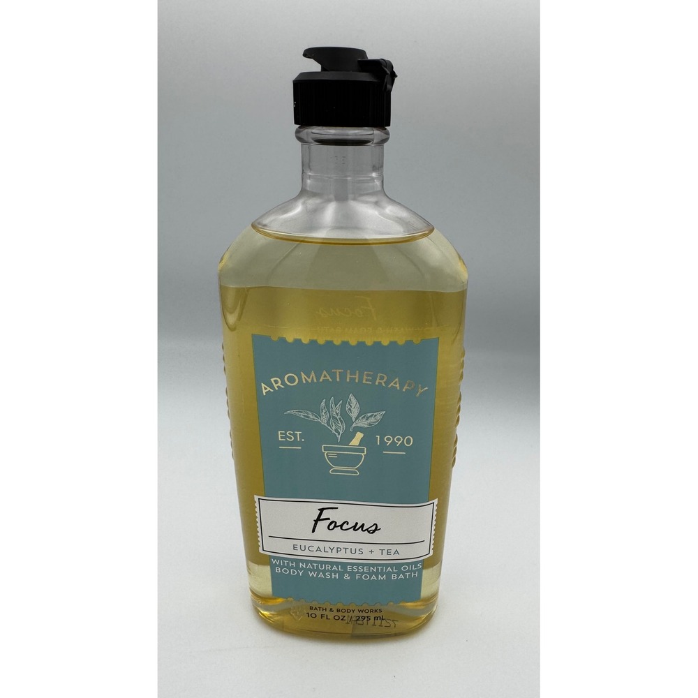Discontinued Bath & Body Works Aromatherapy Focus Eucalyptus + Tea Body Wash